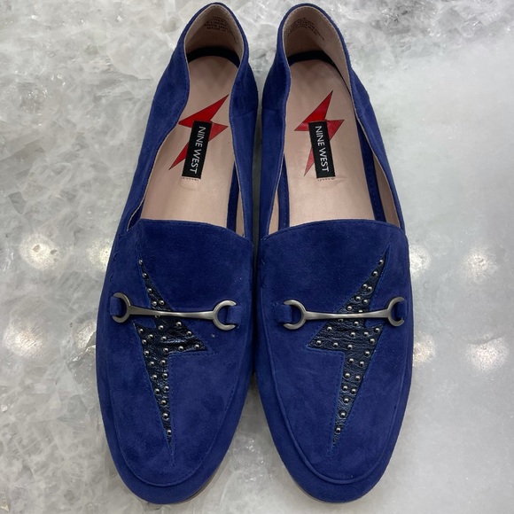 Nine West Shoes - NINE WEST, Blue, Loafers, Size 10